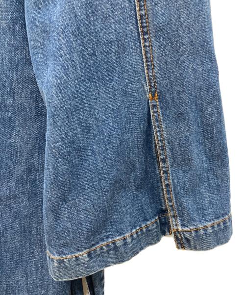 GANNI（ガニー）Ganni (ガニー) デニムガウンコート インディゴ サイズ:36の古着・服飾アイテム