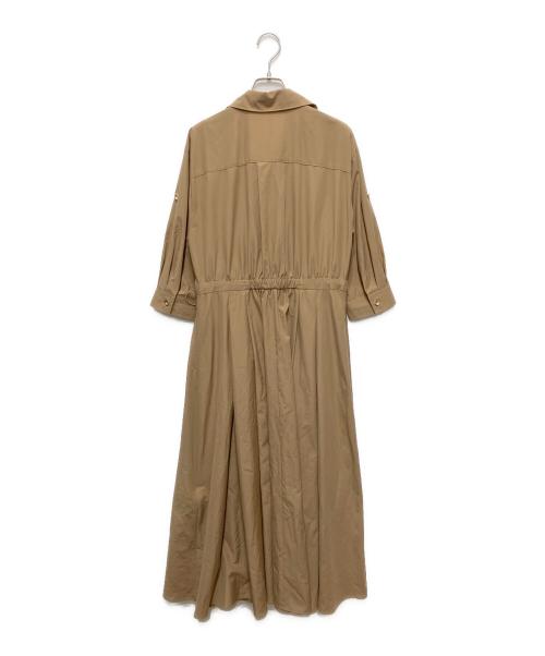 JUSGLITTY（ジャスグリッティー）JUSGLITTY (ジャスグリッティー) サファリシャツワンピース ブラウン サイズ:1の古着・服飾アイテム