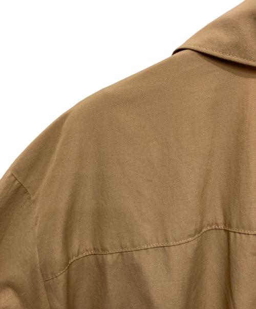 JUSGLITTY（ジャスグリッティー）JUSGLITTY (ジャスグリッティー) サファリシャツワンピース ブラウン サイズ:1の古着・服飾アイテム