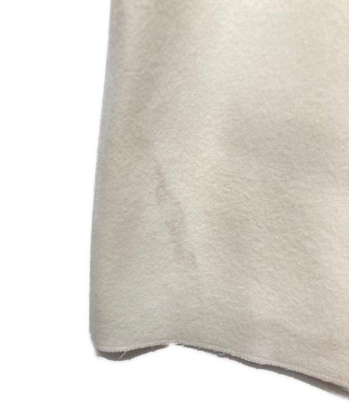 allureville（アルアバイル）allureville (アルアバイル) 圧縮メルトンフーディコート アイボリー サイズ:1の古着・服飾アイテム