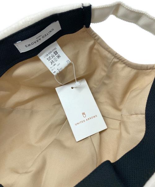 UNITED ARROWS（ユナイテッドアローズ）UNITED ARROWS (ユナイテッドアローズ) W/N キャップ ホワイト サイズ:FREEの古着・服飾アイテム