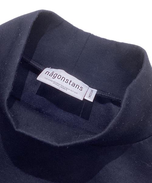 nagonstans（ナゴンスタンス）nagonstans (ナゴンスタンス) ダンボールレイヤードドレス ネイビー サイズ:Mの古着・服飾アイテム
