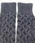 中古・古着 NKNIT (ンニット) ハートケーブルニット グレー：16000円
