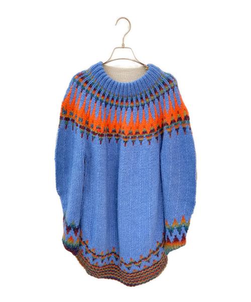 MM6 Maison Margiela（エムエムシックスメゾンマルジェラ）MM6 Maison Margiela (エムエムシックスメゾンマルジェラ) FAIR ISLE KNIT マルチカラー サイズ:Sの古着・服飾アイテム