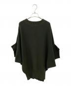 sacaiサカイ）の古着「ドルマンスリーブニット」｜グリーン
