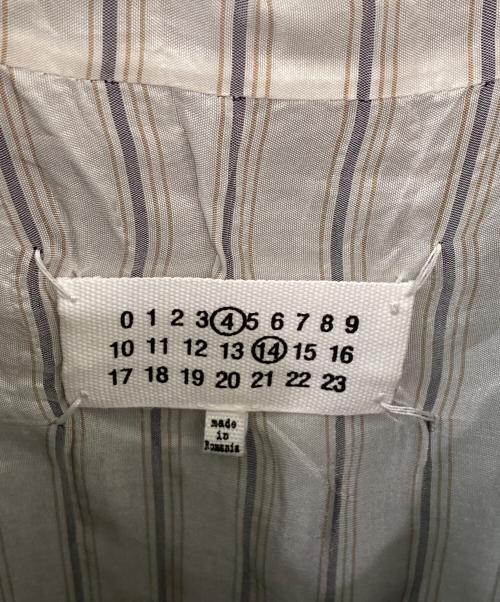 Maison Margiela（メゾンマルジェラ）Maison Margiela (メゾンマルジェラ) ダメージ加工クルーネックニット グレー サイズ:Mの古着・服飾アイテム