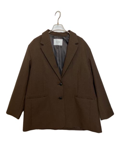 SLOBE IENA（スローブ イエナ）SLOBE IENA (スローブ イエナ) PE SHARK ビッグジャケット ブラウン サイズ:Freeの古着・服飾アイテム