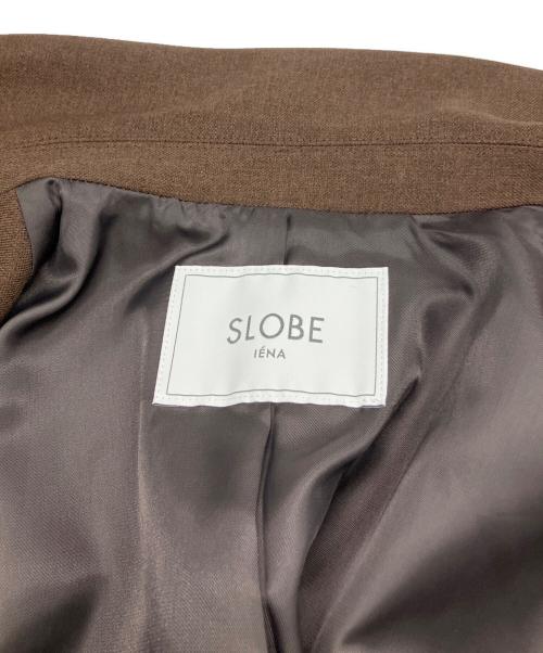 SLOBE IENA（スローブ イエナ）SLOBE IENA (スローブ イエナ) PE SHARK ビッグジャケット ブラウン サイズ:Freeの古着・服飾アイテム