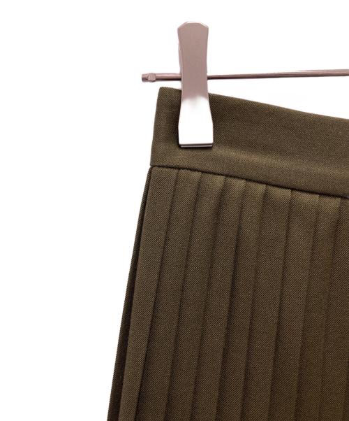 STEVEN ALAN（スティーブンアラン）STEVEN ALAN (スティーブンアラン) PLEATED MAXI SKIRT/プリーテッド・マキシ・スカート オリーブ サイズ:Mの古着・服飾アイテム
