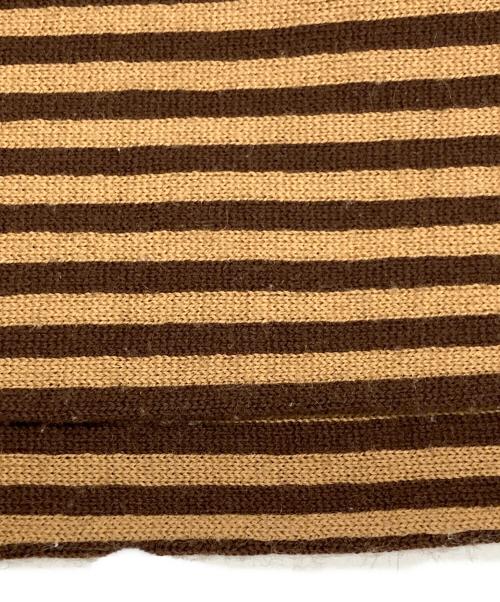 FENDI（フェンディ）FENDI (フェンディ) 総柄マフラー ブラウンの古着・服飾アイテム