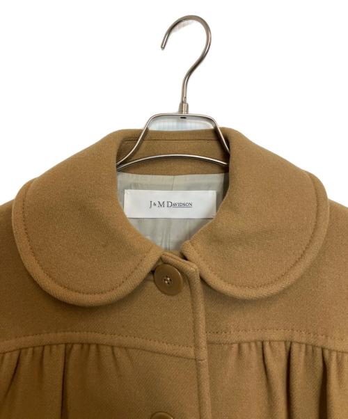 J&M DAVIDSON（ジェイ＆エム デヴィッドソン）J&M DAVIDSON (ジェイ＆エム デヴィッドソン) ギャザーコクーンコート ブラウン サイズ:8の古着・服飾アイテム