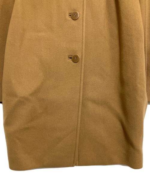 J&M DAVIDSON（ジェイ＆エム デヴィッドソン）J&M DAVIDSON (ジェイ＆エム デヴィッドソン) ギャザーコクーンコート ブラウン サイズ:8の古着・服飾アイテム