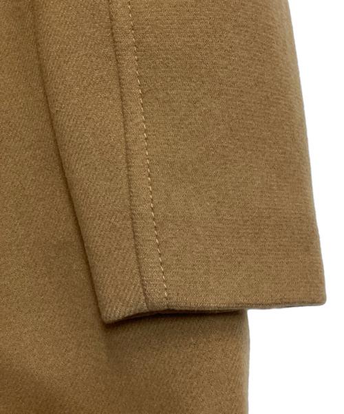 J&M DAVIDSON（ジェイ＆エム デヴィッドソン）J&M DAVIDSON (ジェイ＆エム デヴィッドソン) ギャザーコクーンコート ブラウン サイズ:8の古着・服飾アイテム