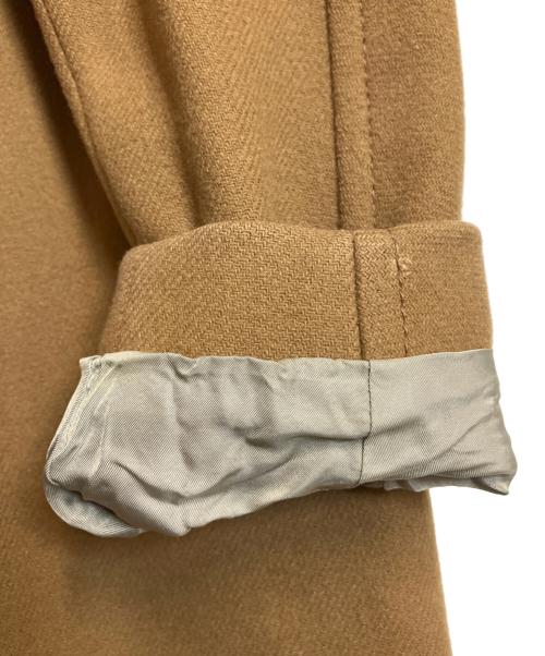 J&M DAVIDSON（ジェイ＆エム デヴィッドソン）J&M DAVIDSON (ジェイ＆エム デヴィッドソン) ギャザーコクーンコート ブラウン サイズ:8の古着・服飾アイテム