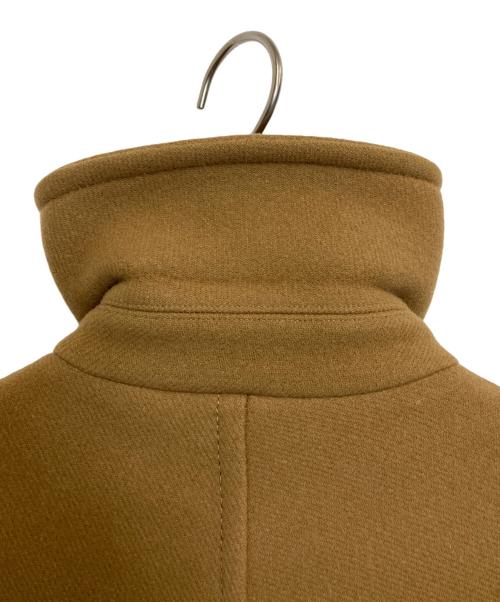 J&M DAVIDSON（ジェイ＆エム デヴィッドソン）J&M DAVIDSON (ジェイ＆エム デヴィッドソン) ギャザーコクーンコート ブラウン サイズ:8の古着・服飾アイテム