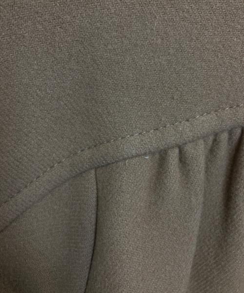 J&M DAVIDSON（ジェイ＆エム デヴィッドソン）J&M DAVIDSON (ジェイ＆エム デヴィッドソン) ギャザーコクーンコート ブラウン サイズ:8の古着・服飾アイテム