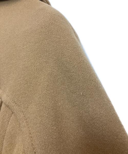 J&M DAVIDSON（ジェイ＆エム デヴィッドソン）J&M DAVIDSON (ジェイ＆エム デヴィッドソン) ギャザーコクーンコート ブラウン サイズ:8の古着・服飾アイテム