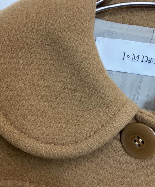 J&M DAVIDSON（ジェイ＆エム デヴィッドソン）J&M DAVIDSON (ジェイ＆エム デヴィッドソン) ギャザーコクーンコート ブラウン サイズ:8の古着・服飾アイテム