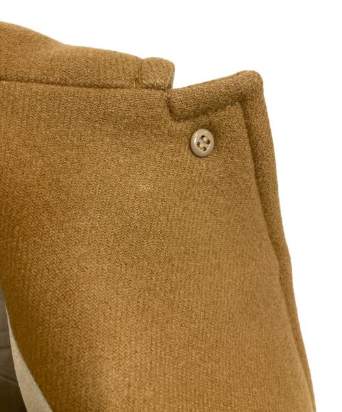 J&M DAVIDSON（ジェイ＆エム デヴィッドソン）J&M DAVIDSON (ジェイ＆エム デヴィッドソン) ギャザーコクーンコート ブラウン サイズ:8の古着・服飾アイテム