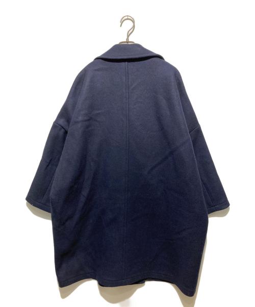 FRAMeWORK（フレームワーク）FRAMeWORK (フレームワーク) ロング Pコート ネイビー サイズ:38の古着・服飾アイテム
