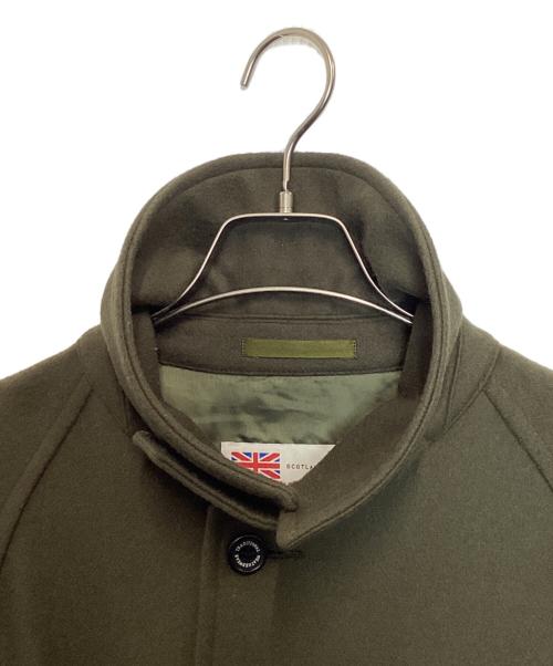 Traditional Weatherwear（トラディショナルウェザーウェア）Traditional Weatherwear (トラディショナルウェザーウェア) メルトンコート カーキ サイズ:34の古着・服飾アイテム