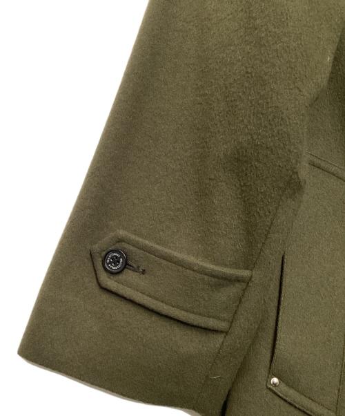 Traditional Weatherwear（トラディショナルウェザーウェア）Traditional Weatherwear (トラディショナルウェザーウェア) メルトンコート カーキ サイズ:34の古着・服飾アイテム