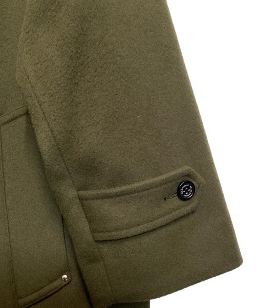 Traditional Weatherwear（トラディショナルウェザーウェア）Traditional Weatherwear (トラディショナルウェザーウェア) メルトンコート カーキ サイズ:34の古着・服飾アイテム