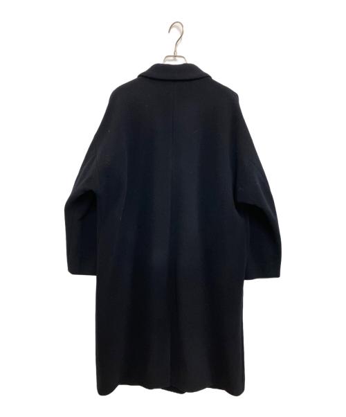 nest Robe（ネストローブ）nest Robe (ネストローブ) カシミヤ混ショールカラーコート ネイビー サイズ:Freeの古着・服飾アイテム