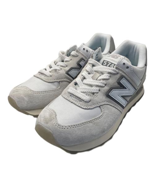NEW BALANCE（ニューバランス）NEW BALANCE (ニューバランス) ローカットスニーカー ホワイト サイズ:25JPNの古着・服飾アイテム