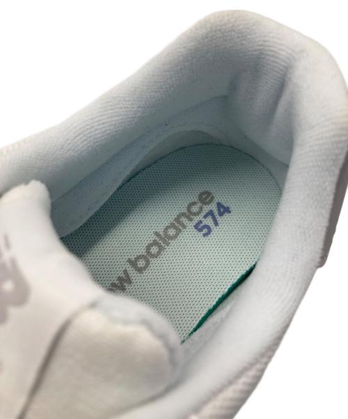 NEW BALANCE（ニューバランス）NEW BALANCE (ニューバランス) ローカットスニーカー ホワイト サイズ:25JPNの古着・服飾アイテム