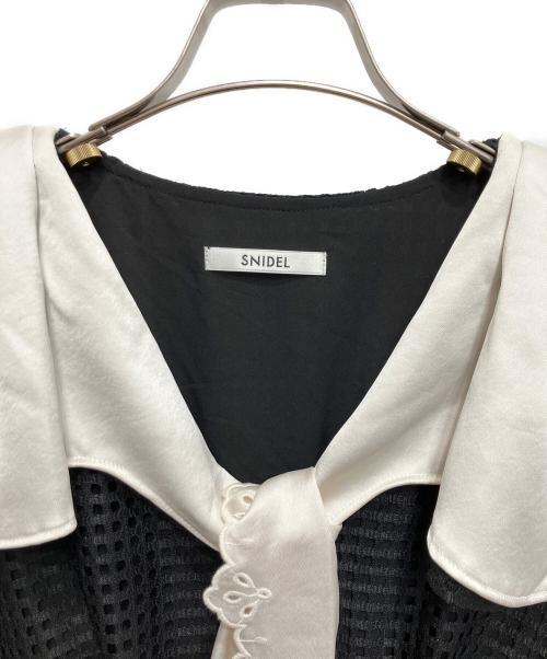 Snidel（スナイデル）Snidel (スナイデル) セーラースカーフワンピース ブラック サイズ:1の古着・服飾アイテム