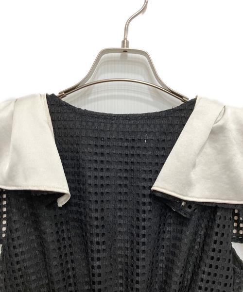 Snidel（スナイデル）Snidel (スナイデル) セーラースカーフワンピース ブラック サイズ:1の古着・服飾アイテム