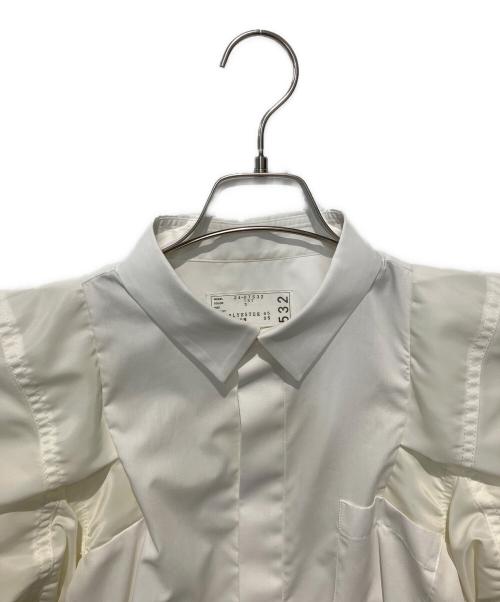 sacai（サカイ）sacai (サカイ) シャツ ホワイト サイズ:3の古着・服飾アイテム