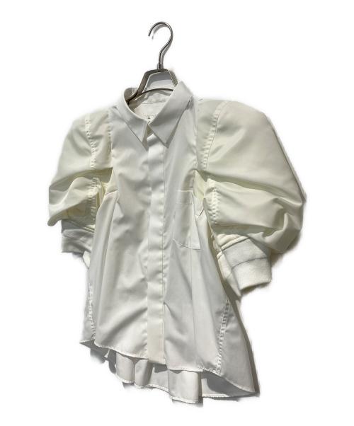 sacai（サカイ）sacai (サカイ) シャツ ホワイト サイズ:3の古着・服飾アイテム