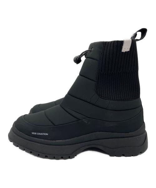 VEGE（ベジ）VEGE (ベジ) nouer (ヌエール) 【別注】ハイブリッドスノーブーツ ブラック サイズ:39の古着・服飾アイテム