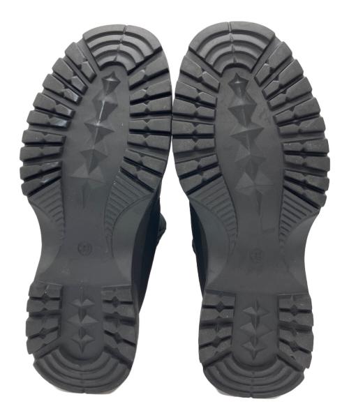 VEGE（ベジ）VEGE (ベジ) nouer (ヌエール) 【別注】ハイブリッドスノーブーツ ブラック サイズ:39の古着・服飾アイテム