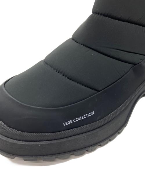 VEGE（ベジ）VEGE (ベジ) nouer (ヌエール) 【別注】ハイブリッドスノーブーツ ブラック サイズ:39の古着・服飾アイテム