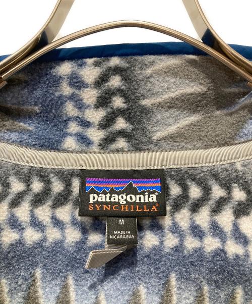 Patagonia（パタゴニア）Patagonia (パタゴニア) ライトウェイト・シンチラ・スナップT ブルー サイズ:Mの古着・服飾アイテム