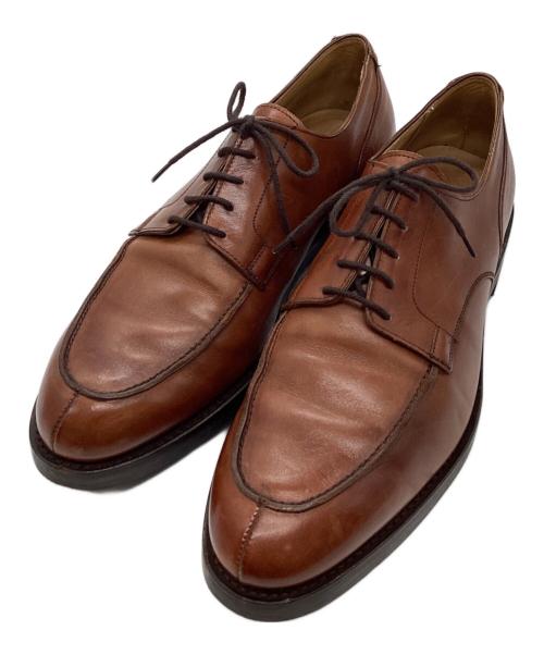 Crockett & Jones（クロケット＆ジョーンズ）Crockett & Jones (クロケット＆ジョーンズ) DURHAMUチップシューズ ブラウン サイズ:8Eの古着・服飾アイテム