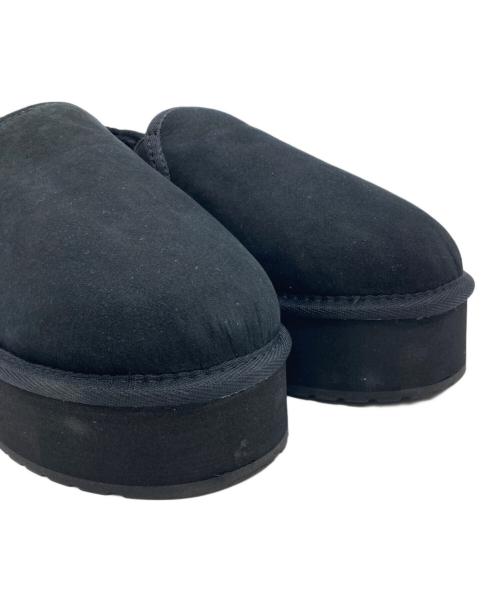 emu（エミュー）emu (エミュー) Stinger Reef Flatform スティンガーリーフフラットフォーム W13085 シューズ ブラック サイズ:24cmの古着・服飾アイテム