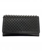 Christian Louboutinクリスチャン・ルブタン）の古着「MACARON WALLET」｜ブラック