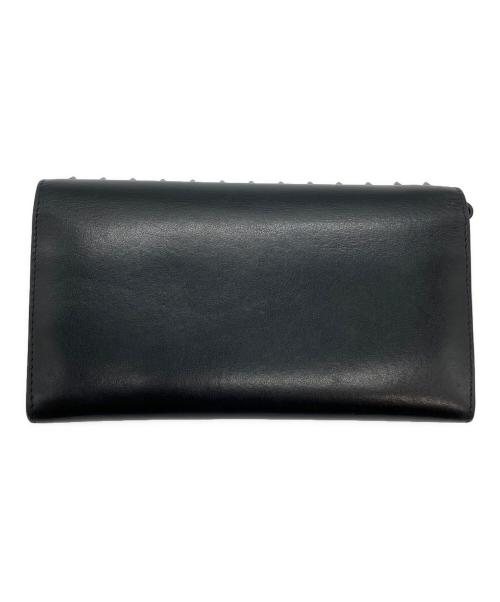 Christian Louboutin（クリスチャン・ルブタン）Christian Louboutin (クリスチャン・ルブタン) MACARON WALLET ブラックの古着・服飾アイテム