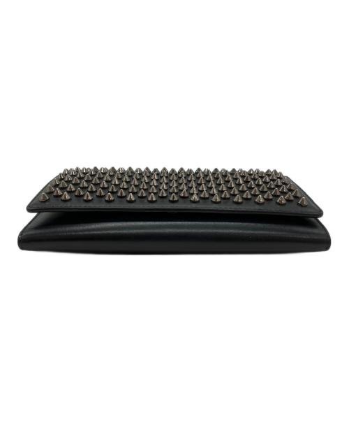 Christian Louboutin（クリスチャン・ルブタン）Christian Louboutin (クリスチャン・ルブタン) MACARON WALLET ブラックの古着・服飾アイテム