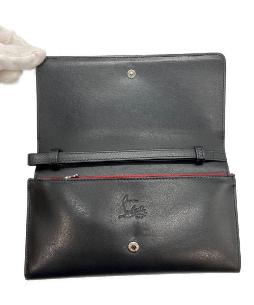 Christian Louboutin（クリスチャン・ルブタン）Christian Louboutin (クリスチャン・ルブタン) MACARON WALLET ブラックの古着・服飾アイテム