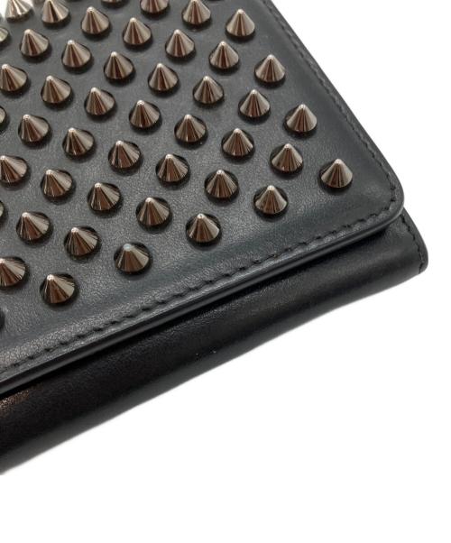 Christian Louboutin（クリスチャン・ルブタン）Christian Louboutin (クリスチャン・ルブタン) MACARON WALLET ブラックの古着・服飾アイテム