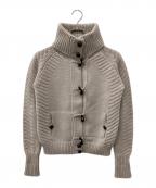 Yves Saint Laurentイヴサンローラン）の古着「トグルニットジャケット」｜ベージュ