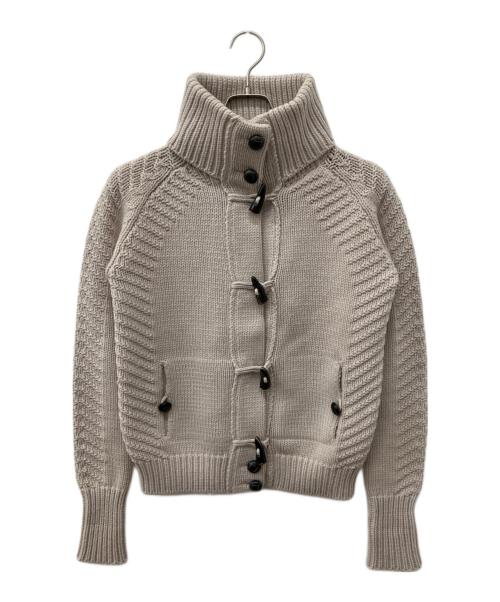 Yves Saint Laurent（イヴサンローラン）Yves Saint Laurent (イヴサンローラン) トグルニットジャケット ベージュ サイズ:Sの古着・服飾アイテム