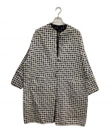 Isabella Stefanelli（イザベラステファネリ）の古着「リバーシブルコート」｜ホワイト×ブラック