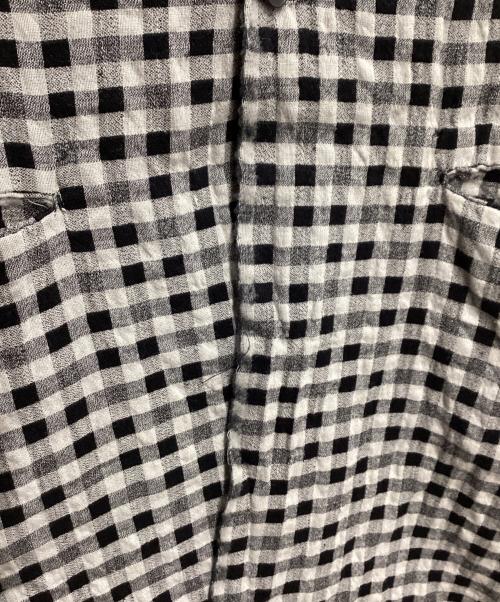 Isabella Stefanelli（イザベラステファネリ）Isabella Stefanelli (イザベラステファネリ) リバーシブルコート ホワイト×ブラック サイズ:不明の古着・服飾アイテム