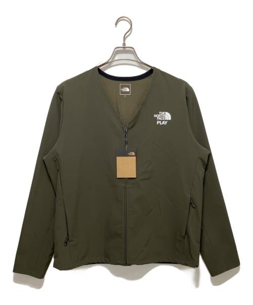 THE NORTH FACE（ザ ノース フェイス）THE NORTH FACE (ザ ノース フェイス) PLAY Alpine Light Cardigan ニュートープ サイズ:M 未使用品の古着・服飾アイテム